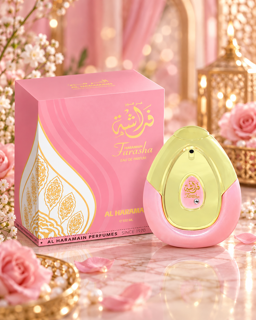 Al Haramain Farasha Eau de Parfum 100ml - Profumo Unisex Floreale e Fruttato