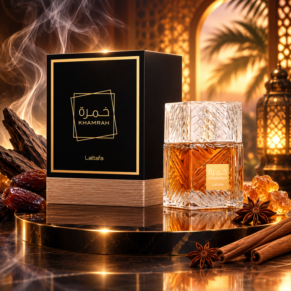 Khamrah Eau de Parfum by Lattafa 100ml. Il Re dei Profumi Gourmand Orientali