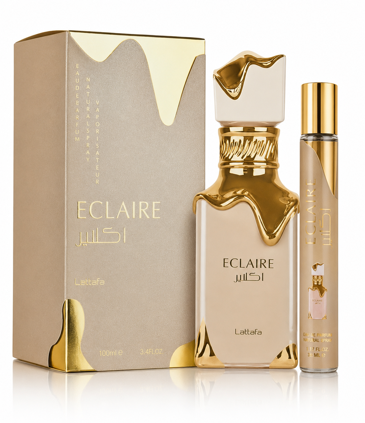 Lattafa Eclaire 35ml EDP - Vanigliato e Caramello