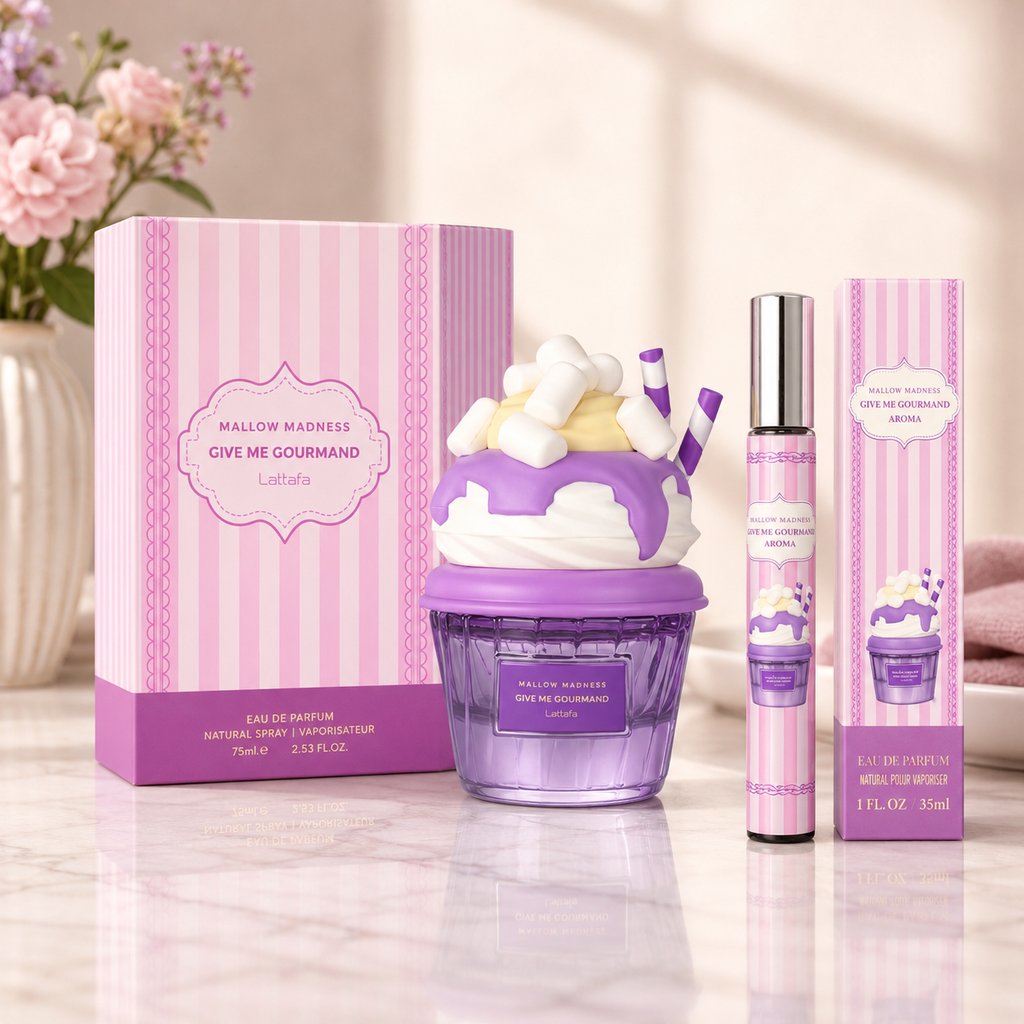 Lattafa Give Me Gourmand Mallow Madness EDP 35ml – Il Dessert Olfattivo Irresistibile