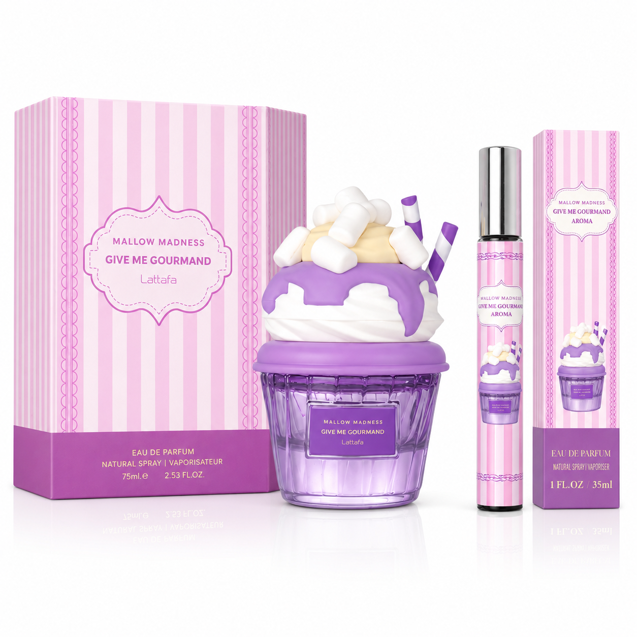 Lattafa Give Me Gourmand Mallow Madness EDP 35ml – Il Dessert Olfattivo Irresistibile