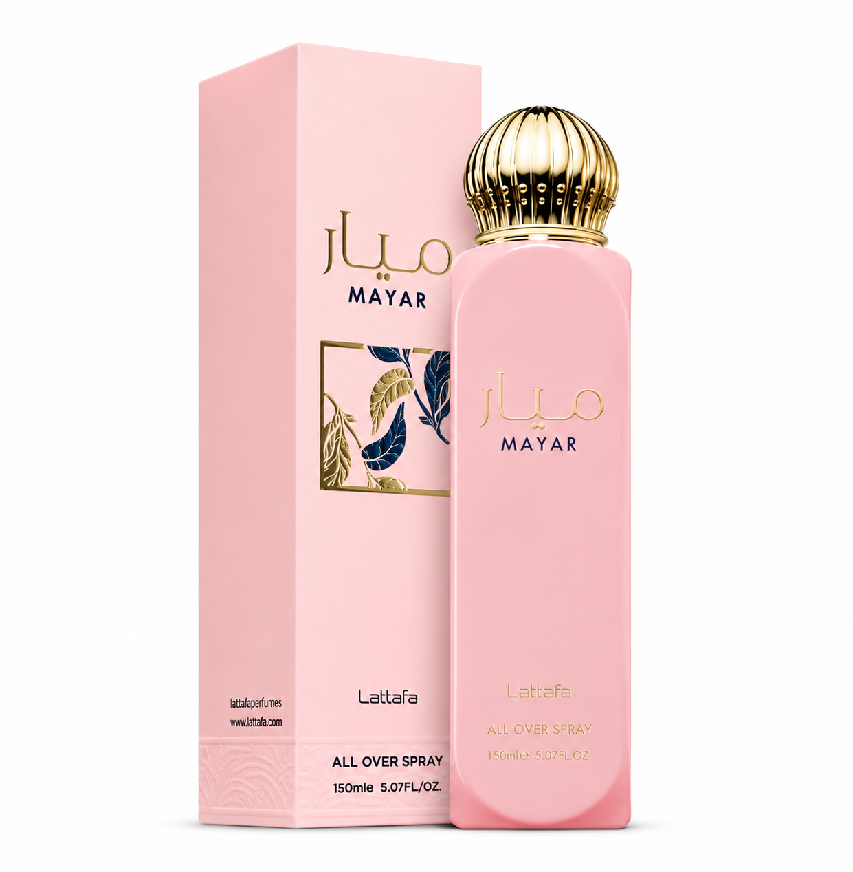 Lattafa Mayar All Over Spray 150ml - Acqua Profumata Corpo e Capelli Donna al Litchi e Lampone