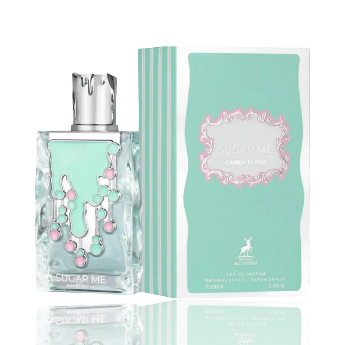 Sugar Me Candy Floss by Maison Alhambra EDP 100ml - Profumo Arabo Dolce allo Zucchero Filato e Vaniglia