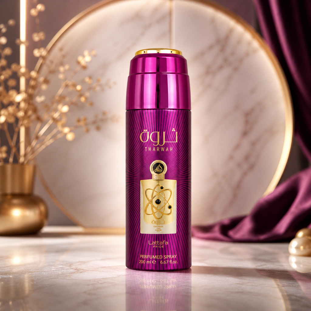 Pride Tharwah Gold by Lattafa – Profumed Spray | Fragranza Raffinata e Avvolgente