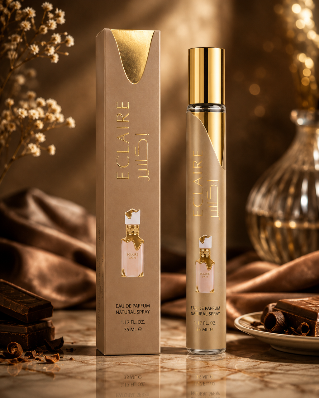 Lattafa Eclaire 35ml EDP - Vanigliato e Caramello