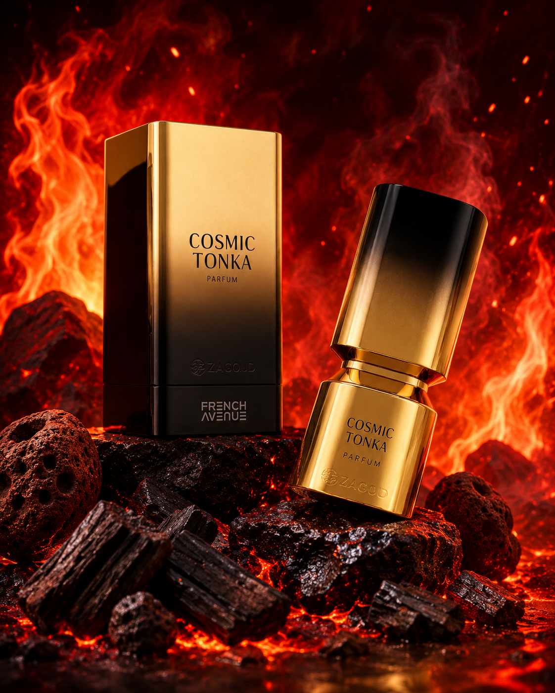 Cosmic Tonka Eau de Parfum by French Avenue | 100ml Unisex - Fragranza Intensa Persistente